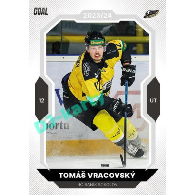 2023/24 Goal cards Chance Liga 1. série #162 Tomáš Vracovský