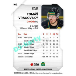 2023/24 Goal cards Chance Liga 1. série #162 Tomáš Vracovský