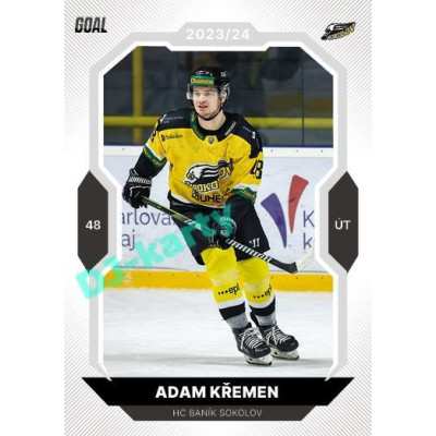 2023/24 Goal cards Chance Liga 1. série #166 Adam Křemen