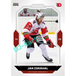 2023/24 Goal cards Chance Liga 1. série #172 Jan Zdráhal