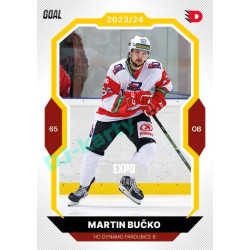 2023/24 Goal cards Chance Liga 1. série #173 Martin Bučko EXPO Silver 1of6