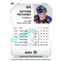 2023/24 Goal cards Chance Liga 1. série #107 Antonín Pechanec