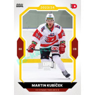 2023/24 Goal cards Chance Liga 1. série #175 Martin Kubíček EXPO Silver 1of6