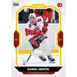 2023/24 Goal cards Chance Liga 1. série #176 Daniel Herčík EXPO Silver 1of6