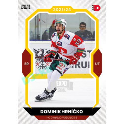 2023/24 Goal cards Chance Liga 1. série #178 Dominik Hrníčko EXPO Silver 1of6