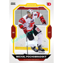 2023/24 Goal cards Chance Liga 1. série #179 Michal Pochobradský EXPO Perleť 1of6