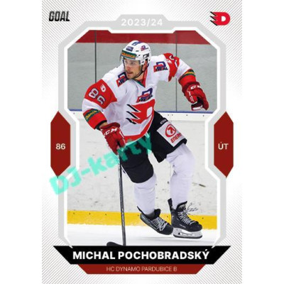 2023/24 Goal cards Chance Liga 1. série #179 Michal Pochobradský