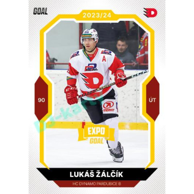 2023/24 Goal cards Chance Liga 1. série #182 Lukáš Žálčík EXPO Bronze 1of6