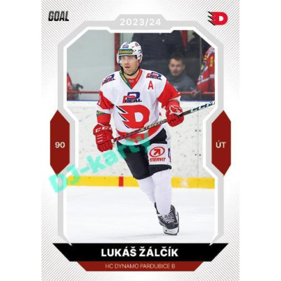 2023/24 Goal cards Chance Liga 1. série #182 Lukáš Žálčík