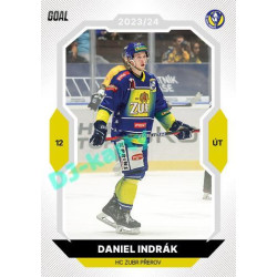 2023/24 Goal cards Chance Liga 1. série #108 Daniel Indrák