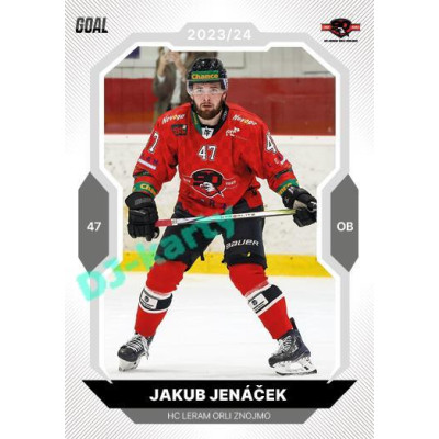 2023/24 Goal cards Chance Liga 1. série #187 Jakub Jenáček