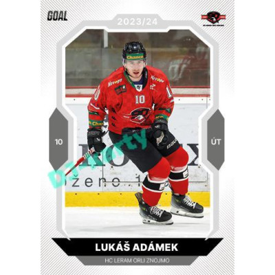 2023/24 Goal cards Chance Liga 1. série #190 Lukáš Adámek