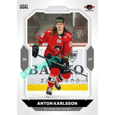 2023/24 Goal cards Chance Liga 1. série #196 Anton Karlsson