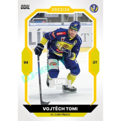 2023/24 Goal cards Chance Liga 1. série #112 Vojtěch Tomi EXPO Silver 1of6