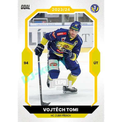 2023/24 Goal cards Chance Liga 1. série #112 Vojtěch Tomi EXPO Silver 1of6