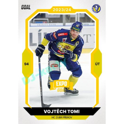 2023/24 Goal cards Chance Liga 1. série #112 Vojtěch Tomi EXPO Bronze 1of6