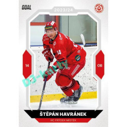 2023/24 Goal cards Chance Liga 1. série #116 Štěpán Havránek