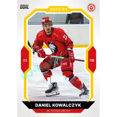 2023/24 Goal cards Chance Liga 1. série #117 Daniel Kowalczyk EXPO Perleť 1of6
