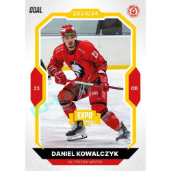 2023/24 Goal cards Chance Liga 1. série #117 Daniel Kowalczyk EXPO Bronze 1of6