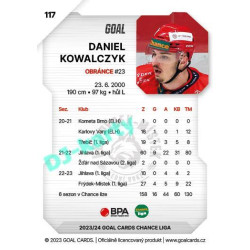 2023/24 Goal cards Chance Liga 1. série #117 Daniel Kowalczyk