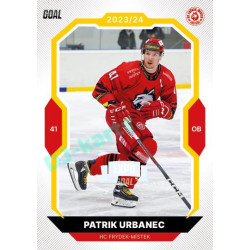 2023/24 Goal cards Chance Liga 1. série #119 Patrik Urbanec EXPO Perleť 1of6