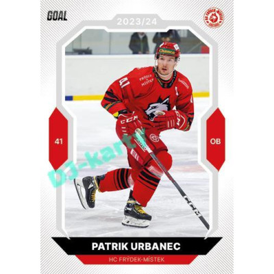 2023/24 Goal cards Chance Liga 1. série #119 Patrik Urbanec