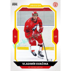 2023/24 Goal cards Chance Liga 1. série #120 Vladimír Svačina EXPO Perleť 1of6