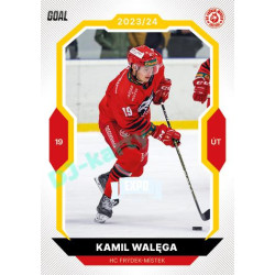 2023/24 Goal cards Chance Liga 1. série #121 Kamil Walega EXPO Perleť 1of6