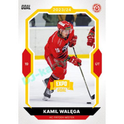2023/24 Goal cards Chance Liga 1. série #121 Kamil Walega EXPO Bronze 1of6
