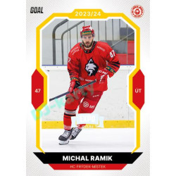 2023/24 Goal cards Chance Liga 1. série #123 Michal Ramik EXPO Perleť 1of6