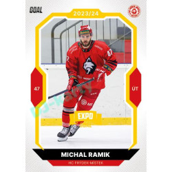2023/24 Goal cards Chance Liga 1. série #123 Michal Ramik EXPO Bronze 1of6