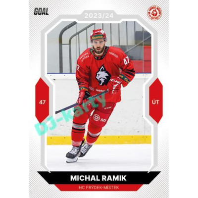 2023/24 Goal cards Chance Liga 1. série #123 Michal Ramik