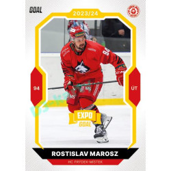 2023/24 Goal cards Chance Liga 1. série #124 Rostislav Marosz EXPO Bronze 1of6