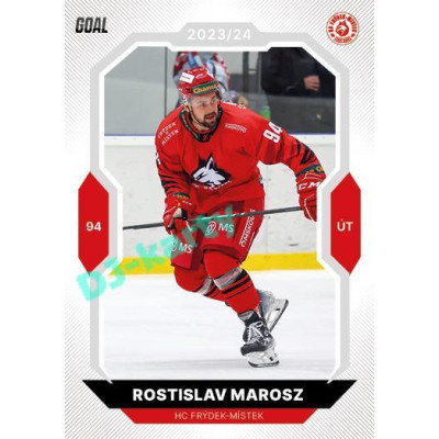 2023/24 Goal cards Chance Liga 1. série #124 Rostislav Marosz