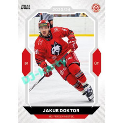 2023/24 Goal cards Chance Liga 1. série #125 Jakub Doktor