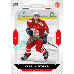 2023/24 Goal cards Chance Liga 1. série #129 Karel Klikorka