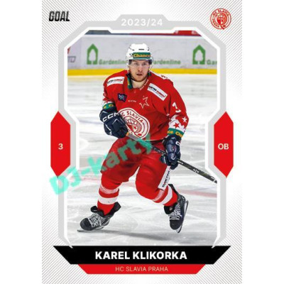 2023/24 Goal cards Chance Liga 1. série #129 Karel Klikorka