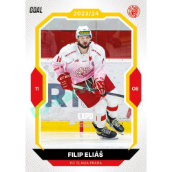 2023/24 Goal cards Chance Liga 1. série #130 Filip Eliáš EXPO Silver 1of6