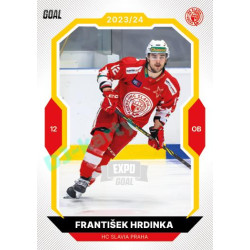 2023/24 Goal cards Chance Liga 1. série #131 František Hrdinka EXPO Silver 1of6