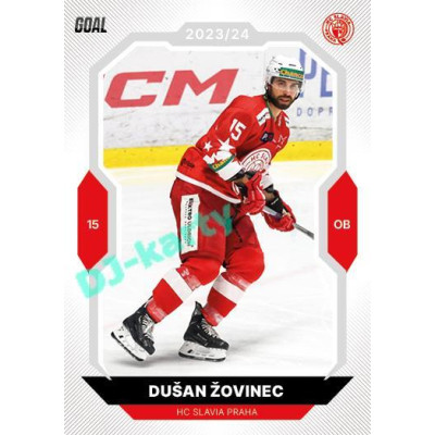 2023/24 Goal cards Chance Liga 1. série #132 Dušan Žovinec