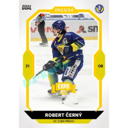 2023/24 Goal cards Chance Liga 1. série #103 Robert Černý EXPO Bronze 1of6