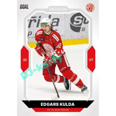2023/24 Goal cards Chance Liga 1. série #137 Edgars Kulda