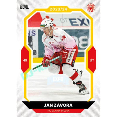 2023/24 Goal cards Chance Liga 1. série #139 Jan Závora EXPO Perleť 1of6