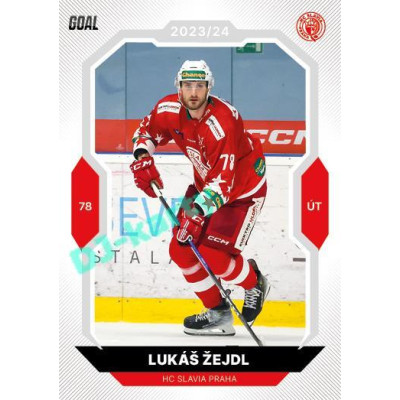 2023/24 Goal cards Chance Liga 1. série #140 Lukáš Žejdl