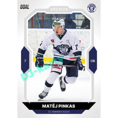 2023/24 Goal cards Chance Liga 1. série #143 Matěj Pinkas
