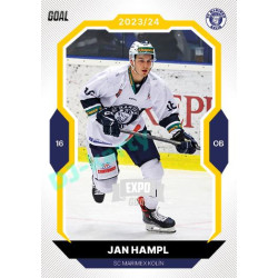 2023/24 Goal cards Chance Liga 1. série #144 Jan Hampl EXPO Silver 1of6