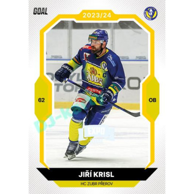2023/24 Goal cards Chance Liga 1. série #104 Jiří Krisl EXPO Perleť 1of6