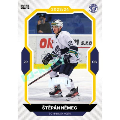 2023/24 Goal cards Chance Liga 1. série #146 Štěpán Němec EXPO Perleť 1of6