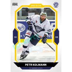 2023/24 Goal cards Chance Liga 1. série #147 Petr Kolmann EXPO Perleť 1of6