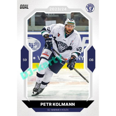 2023/24 Goal cards Chance Liga 1. série #147 Petr Kolmann
